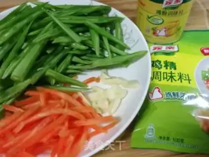 Make Garlic beans step 4