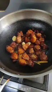 Make Abalone red meat step 9