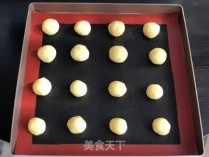 Make Peach cookies step 6