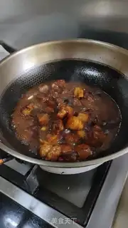 Make Abalone red meat step 11