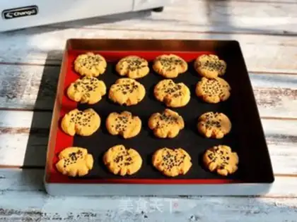 Make Peach cookies step 9
