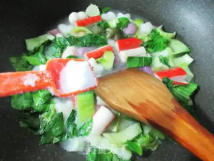 Make Crab-flavored cactus step 5