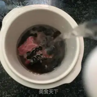 Make A well-established black bean curd soup step 5