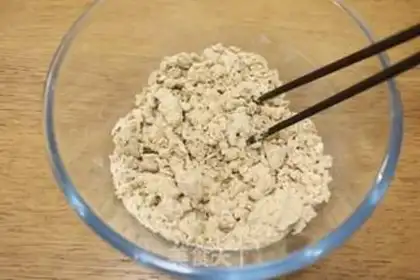 Make All wheat rabbit buns step 2