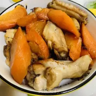 Make Carrot chicken wings step 9