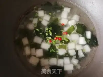 Make The seaweed sprouts step 9