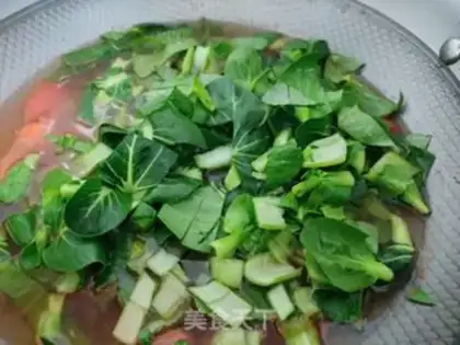 Make Ketchup and omelet soup step 5