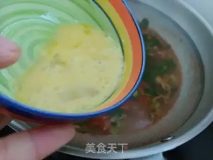 Make Ketchup and omelet soup step 6
