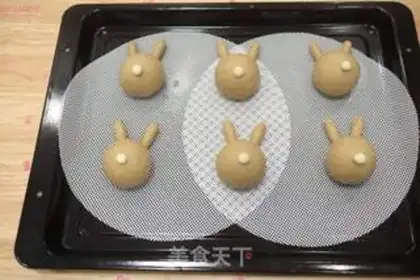 Make All wheat rabbit buns step 15