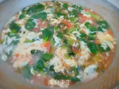 Make Ketchup and omelet soup step 7