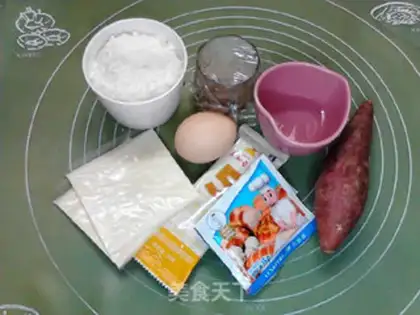 Make Cheese and potatoes with soybean waffles step 0