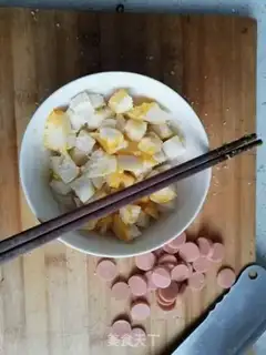 Make Scrambled sausage step 2