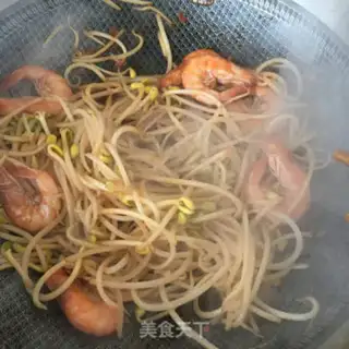 Make Shrimp sprouts step 12