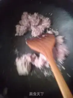 Make Spam mashed mushrooms step 6