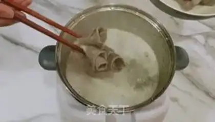 Make Sour soup, fat cow step 3