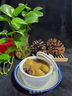 Make A chicken soup with an olive black ear step 6
