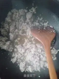 Make Spam mashed mushrooms step 7