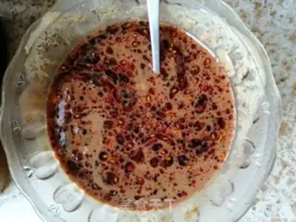 Make Sour sauce cold noodles step 5