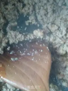 Make Spam mashed mushrooms step 9
