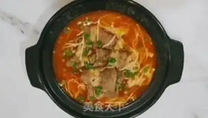Make Sour soup, fat cow step 8