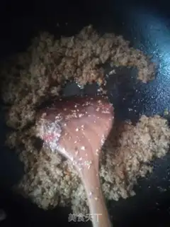 Make Spam mashed mushrooms step 13