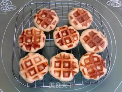 Make Cheese and potatoes with soybean waffles step 16