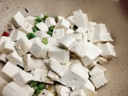 Make ♪ Sommy tofu-burned beans ♪ step 5