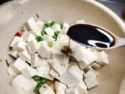 Make ♪ Sommy tofu-burned beans ♪ step 6