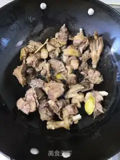 Make The rice sea and the duck stew step 4