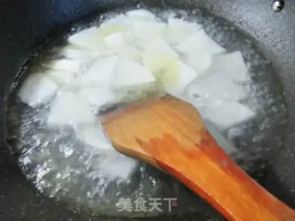 Make Fresh intestines, tofu carrots step 6