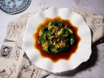 Make Garlic broccoli step 10