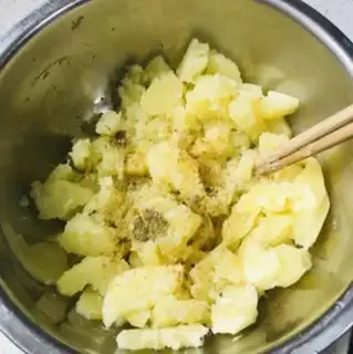 Make Cheese mashed potatoes step 2