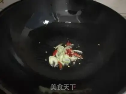 Make Spicy fan cabbage step 3