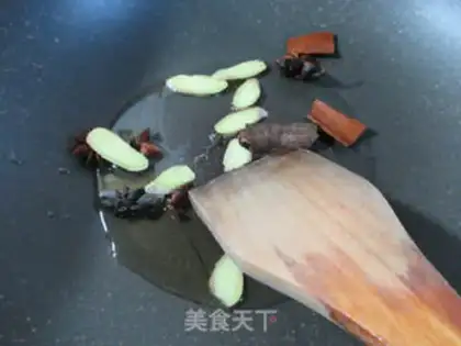 Make Tofu burn squid step 1