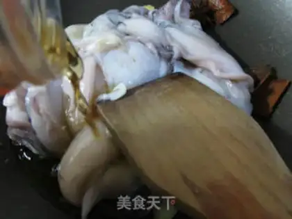 Make Tofu burn squid step 2