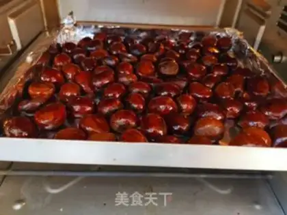 Make Baked chestnuts step 4