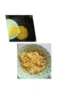 Make Fish fried eggs step 1