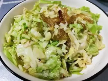 Make Spicy fan cabbage step 9