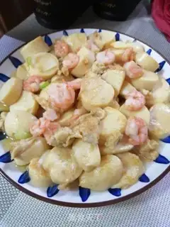 Make Shrimp tofu step 12