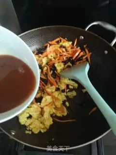 Make Fish fried eggs step 6