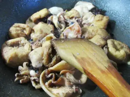 Make Tofu burn squid step 10