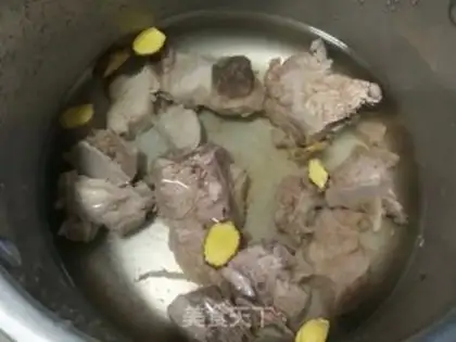 Make radish ribs step 1