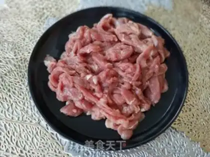 Make ♪ Duck silk with ketchup ♪ step 1