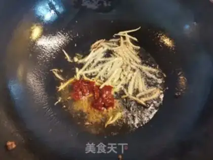 Make ♪ Duck silk with ketchup ♪ step 6