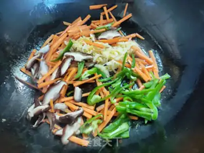 Make I used to make noodles step 6