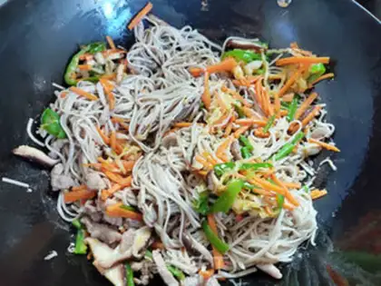 Make I used to make noodles step 8
