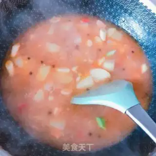 Make Curry chicken and potatoes step 9