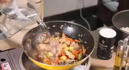 Make Hands on rice step 6
