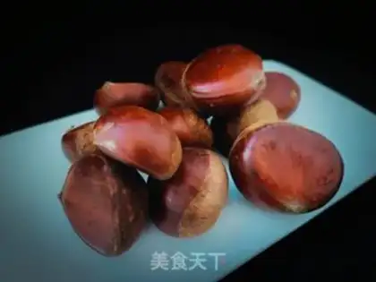 Make Chestnut rice step 1