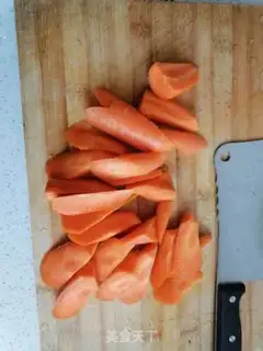 Make Carrot and cowtail step 6